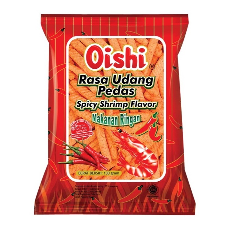 

Oishi Udang Pedas 65gram [GOJEK/GRAB]