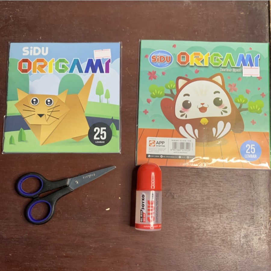 

Paket Kertas Lipat Origami Sidu