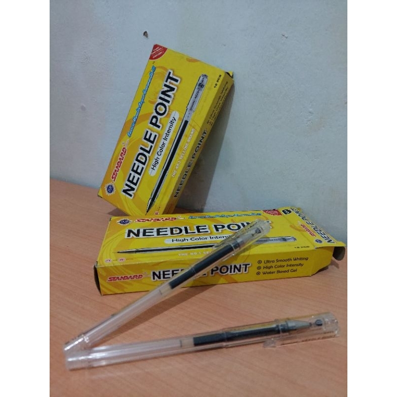 

Pulpen/Pena/Ballpoint STANDARD Needle Point 0,5 - Warna Hitam