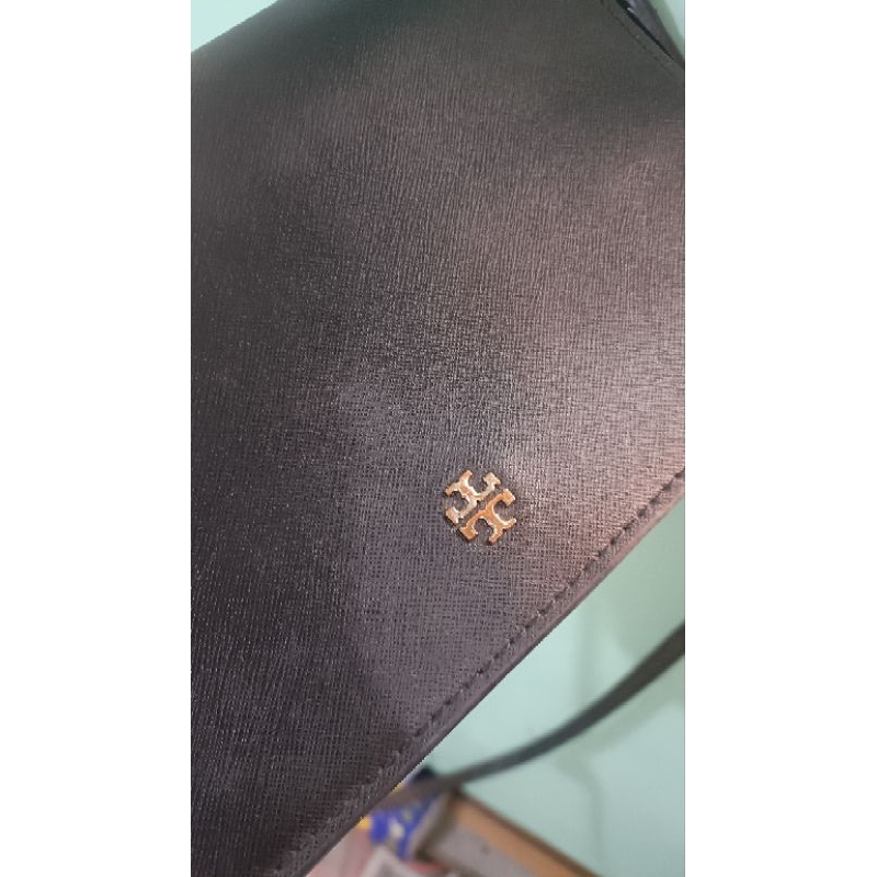 tory burch tas TB ori authen tas hitam slempang