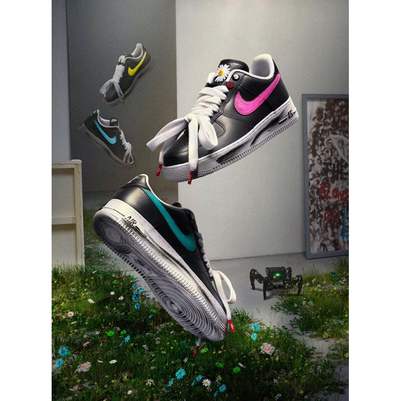 G-Dragon x Nike Air Force 1 ‘07 Para-Noise Peaceminusone 3