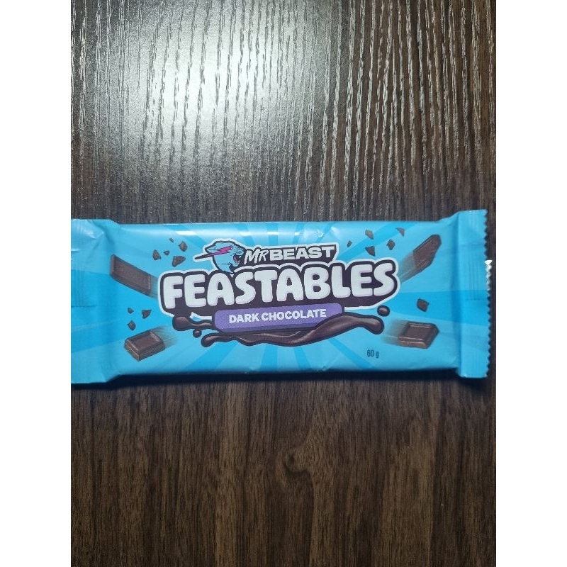 

FEASTABLES DARK CHOCOLATE 60GR