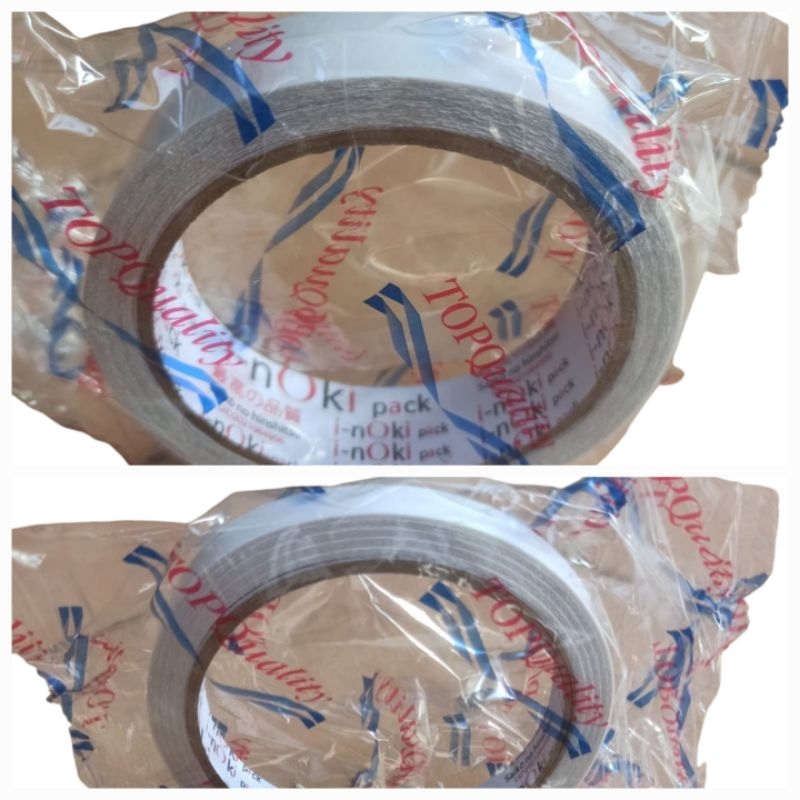 

GROSIR Double tape dobel tip lakban timbal balik inoki