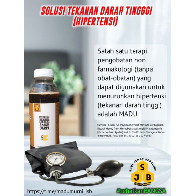 

MADU ASLI MADU JSB 600G MADU MURNI 100% MADU HUTAN SUMATERA MADU AKASIA CARPA MADU MENTAH RAW HONEY