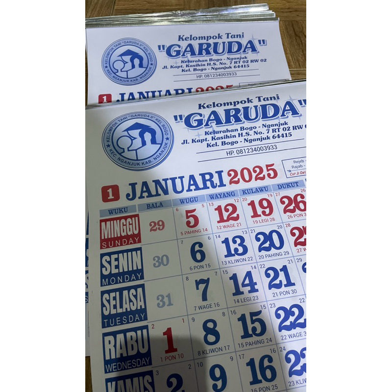 

CETAK KALENDER SABLON 2025 MURAH