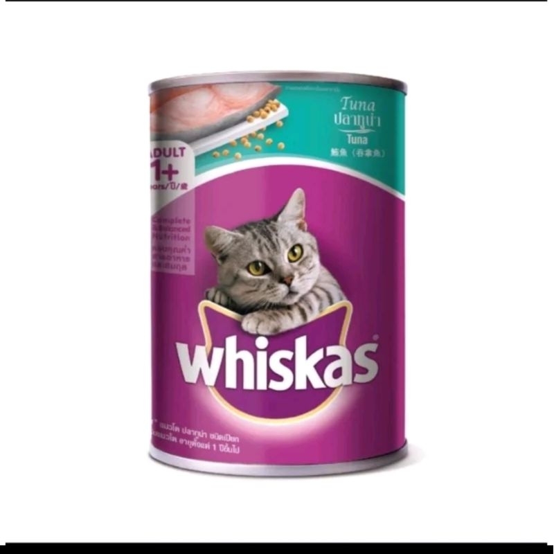 Whiskas kaleng tuna 400gr