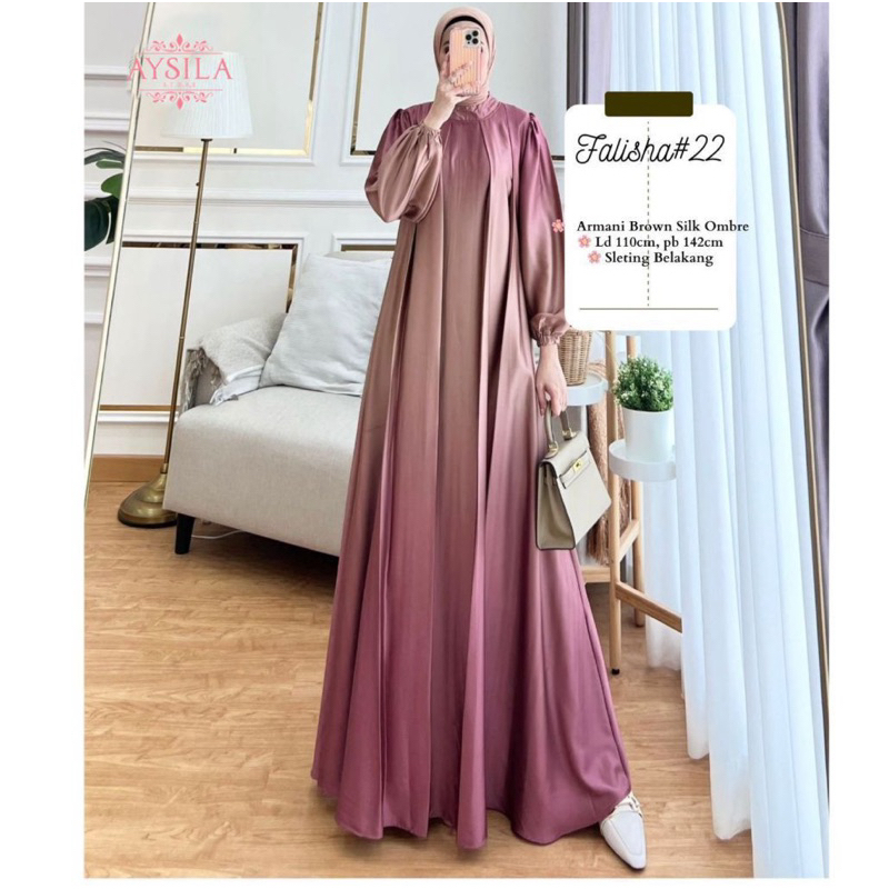 GAMIS DRESS FALISHA 22 ORIGINAL BY AYSILA