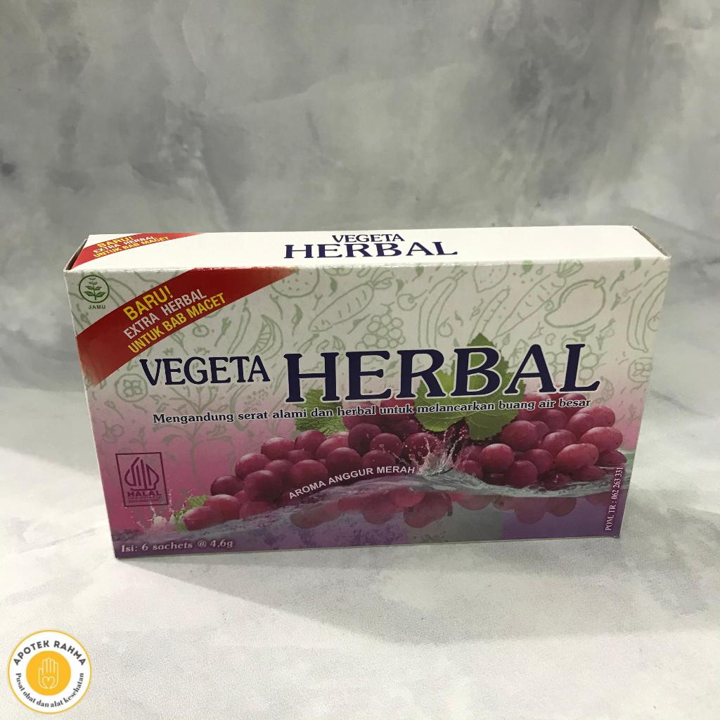 

VEGETA HERBAL UNTUK MELANCARKAN BAB 1 BOX ISI 6