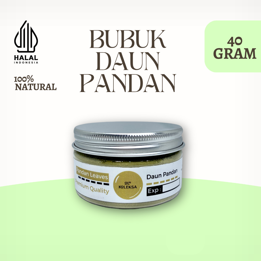 

Penyedap Bubuk Pandan Murni Koleksi Bumbu Dapur Makanan Minuman