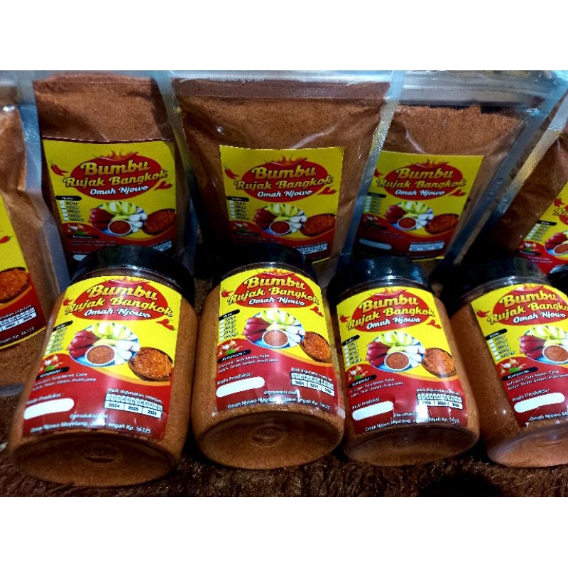 Mamam_Genz Bumbu Rujak Bangkok / Bumbu Rujak Buah / Sambal Tabur Bangkok Thailand / Bumbu Buah /