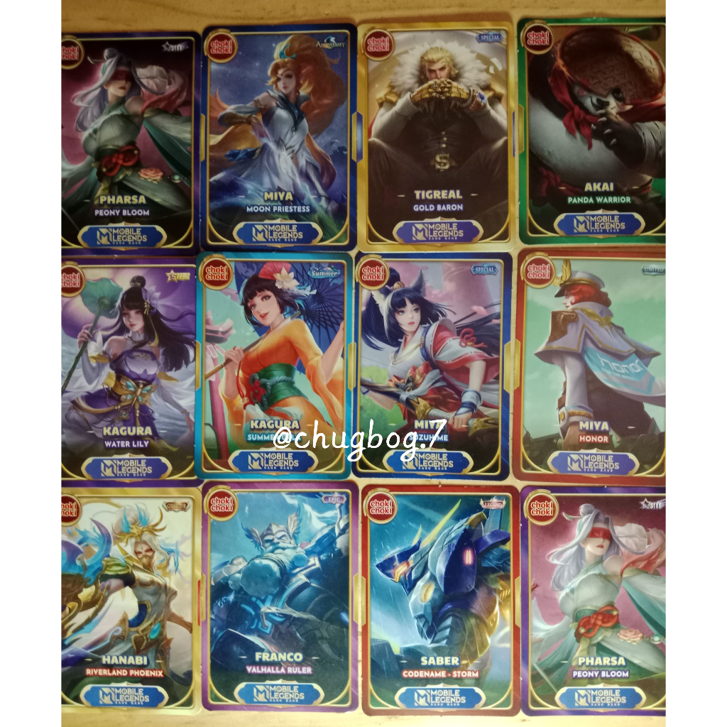 KARTU CHOKI-CHOKI MOBILE LEGENDS