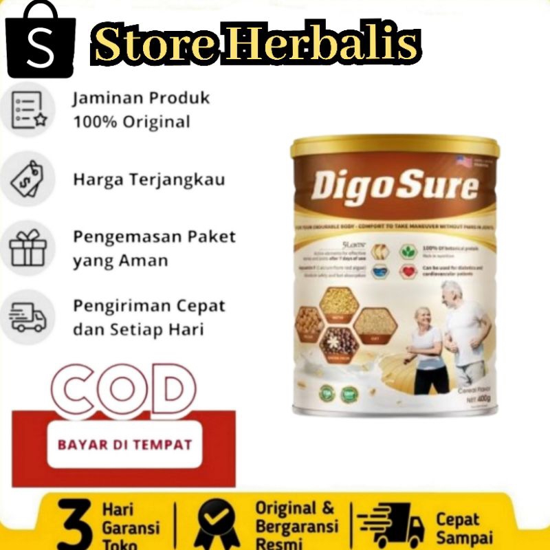 

Digo Sure Milk Asli Susu Kacang Untuk Kesehatan Tulang & Sendi Original Digosure Herbal