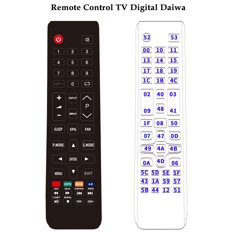 Remote Control TV Digital YAMATO