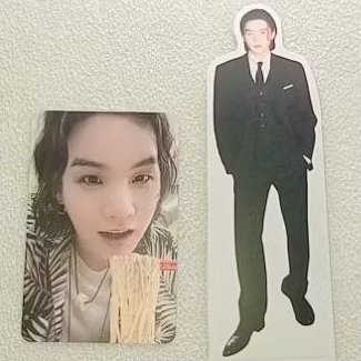 photocard Suga Mie / Suga dday vinyl