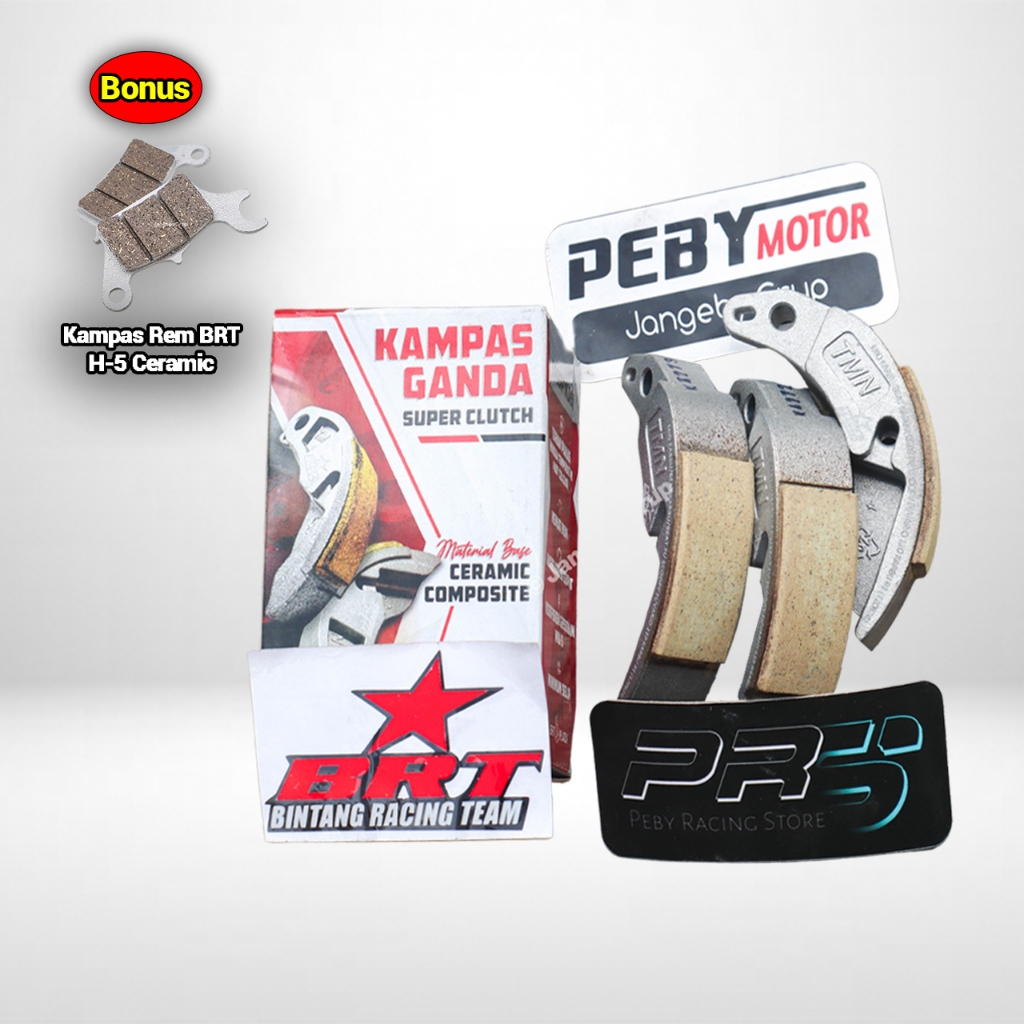 Kampas Ganda BRT Nmax Vario 125 150 Aerox Pcx Adv Lexi Mio M3