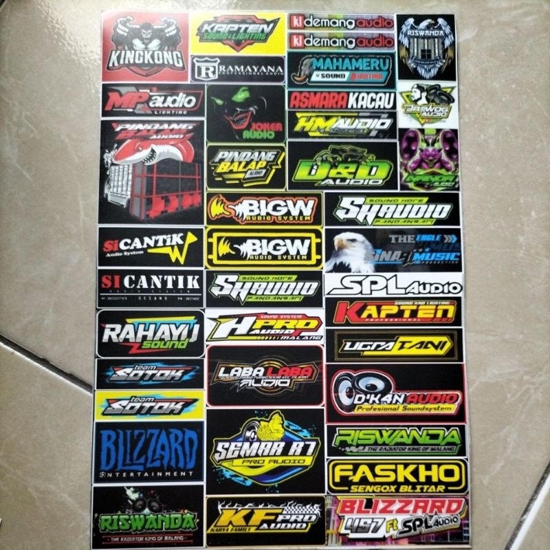 

Stiker Sound System | Stiker Audio | Stiker Sound System Audio | Stiker Sound System Anti Air | Stiker Logo Sound System Bahan Vinyl