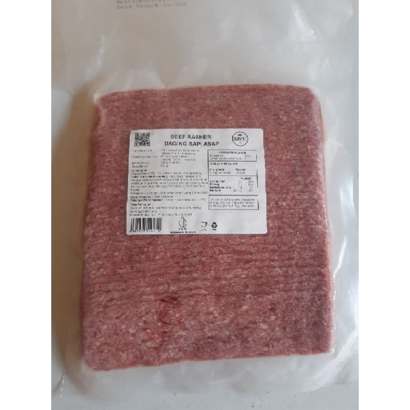 

Daging asap premium netto : 500gr