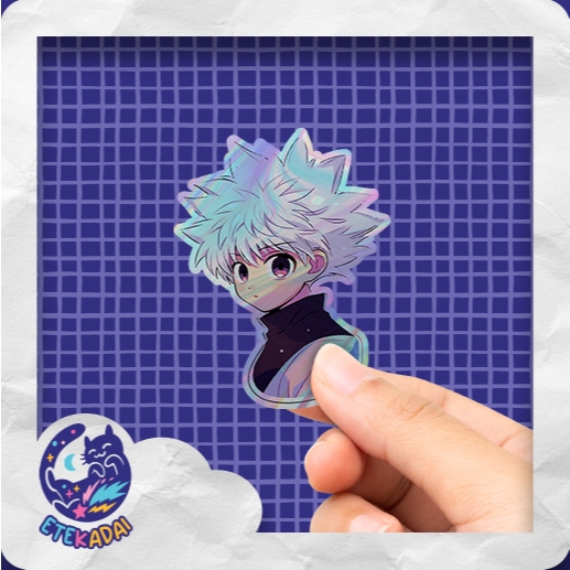 

Stiker Hologram Anime Hunter X Hunter Killua 3