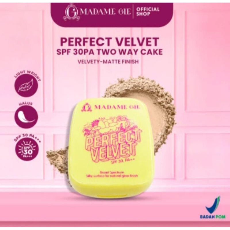 Madame Gie Perfect Velvet Two Way Cake