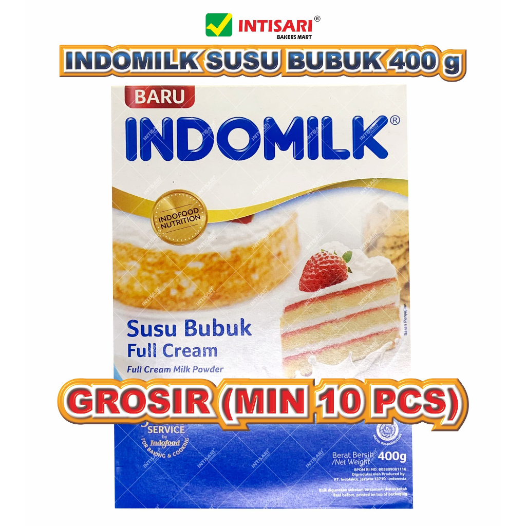 

[GROSIR] INDOMILK SUSU BUBUK 400 G