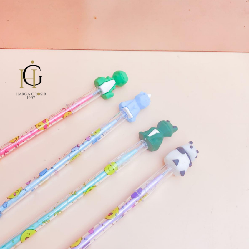 

PENSIL 4PCS 8PCS 12PCS SUSUN ANIMAL pencil GEMAS kodok panda IMUT KADO UNIK KOREA AESTHETIC bisa COD