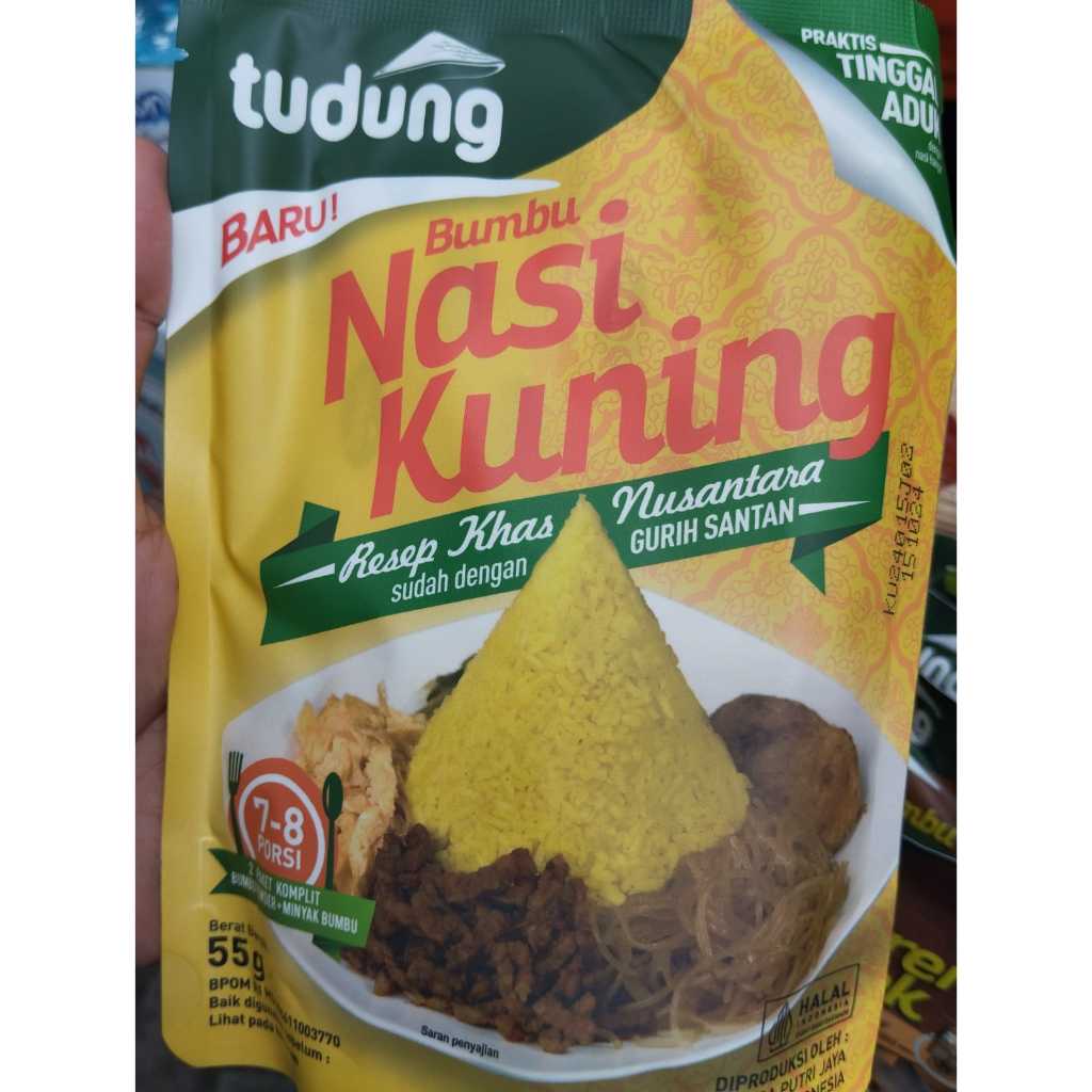 

Bumbu Nasi Kuning Instant Tudung 27gr