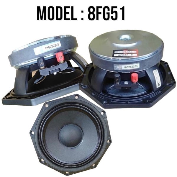 Komponen Speaker BNC 8FG51 8 Inch