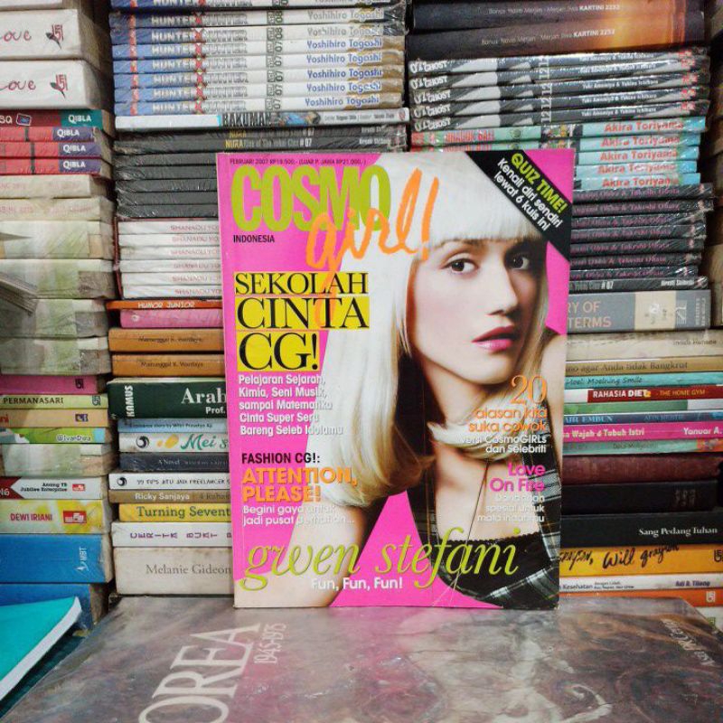Majalah Original COSMO girl INDONESIA Bekas boleh beli satuan ada dideskripsinya bulan tahun yang te