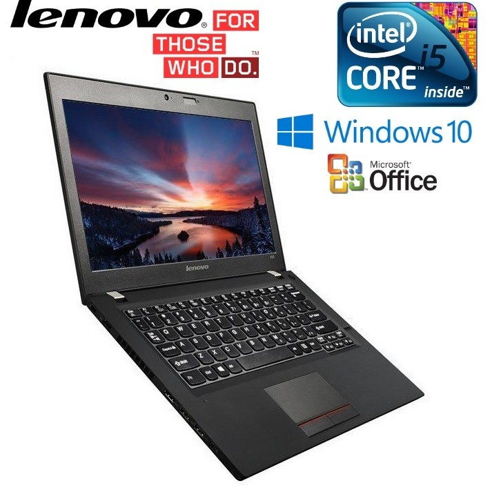 LAPTOP LENOVO K2450 CORE I5 GEN4 RAM 8 SSD 256GB WIND 10 (FREE GIFT) - 4GB HDD 500GB