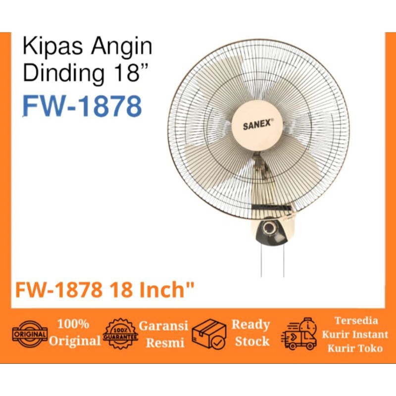 Ay00 SANEX KIPAS DINDING 18 INCH./KIPAS TORNADO KIPAS BLOWE
