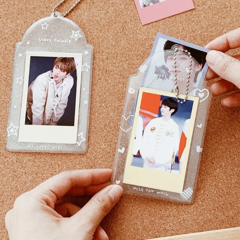 

CARD HOLDER PVC/PHOTOCARD HOLDER/GANTUNGAN FOTO