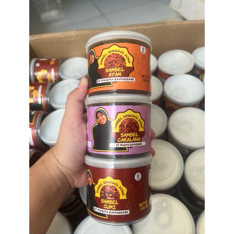 

Sambel Senggol dong by Maqma isi 3 pot
