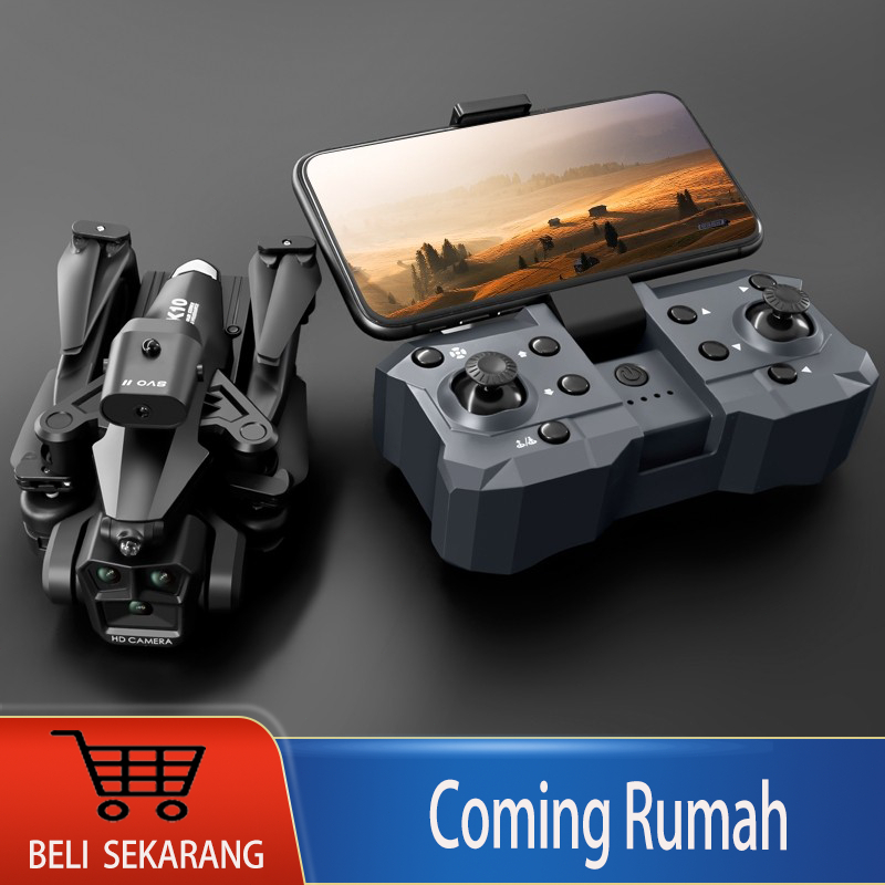 K10 Max Drone Professional Aerial Photography Aircraft Three-Camera HD One-Key Return Obstacle Avoid