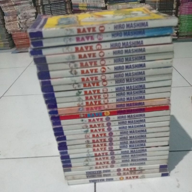 komik RAVE  SET 1-35 TAMAT