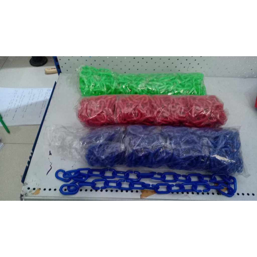 Rantai Plastik 6 mm, 9mm, dan 12 mm