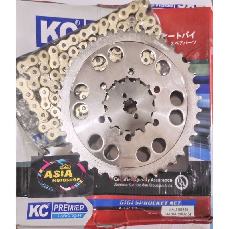 NINJA 150 RR GEAR SET NINJA 150 RR ,GEAR PAKET NINJA 150 RR 520