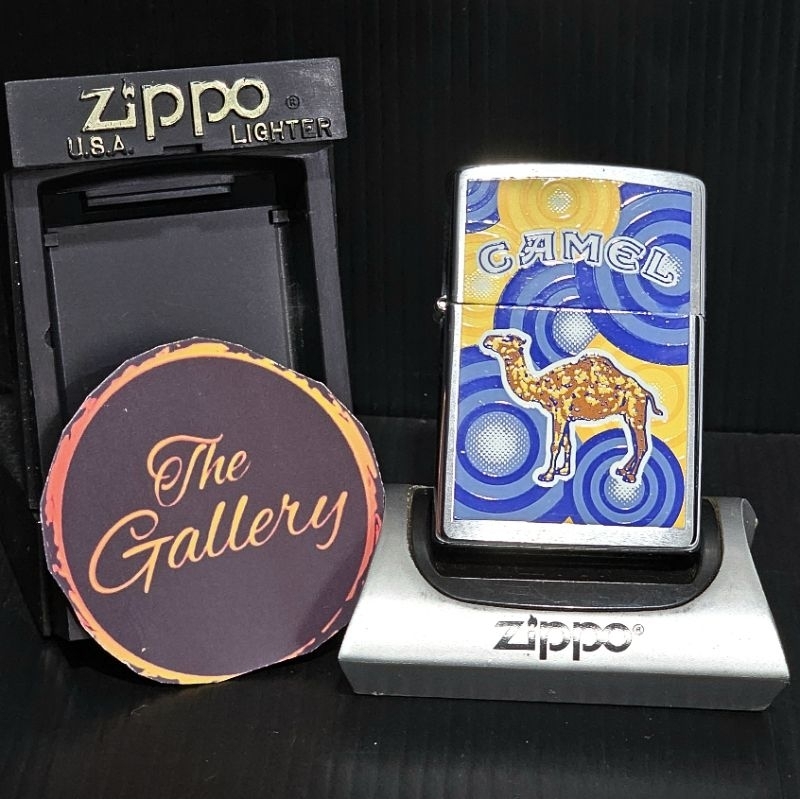 ⭐️⭐️⭐️⭐️⭐️ ORIGINAL ZIPPO CAMEL BUBLE XV TAHUN 1999