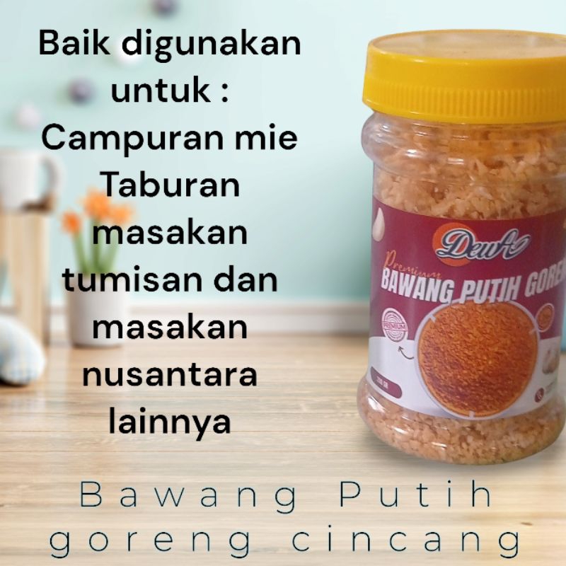 

Bawang Putih goreng cincang