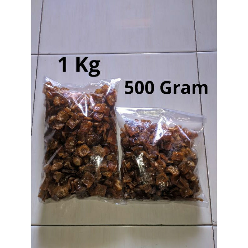 

Kerupuk kulit sapi mentah/lapoan khas padang