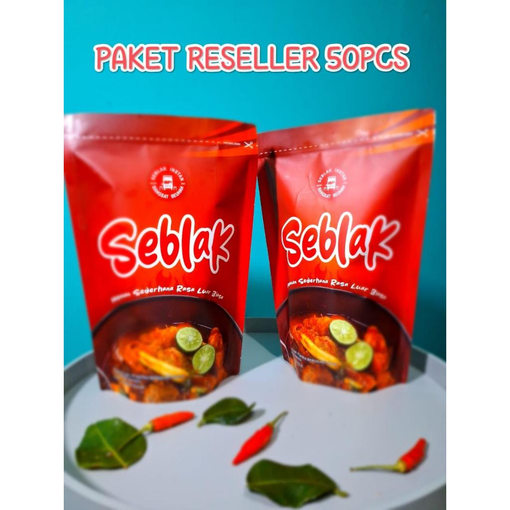 

Paket Reseller (50pcs) Seblak Instan Bangsatria Seuhah. (PREMIUM)