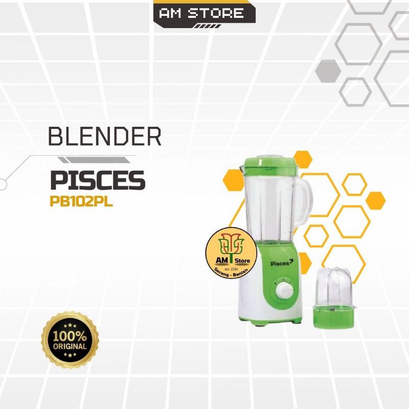Blender Pisces Plastik - PB 102 PL