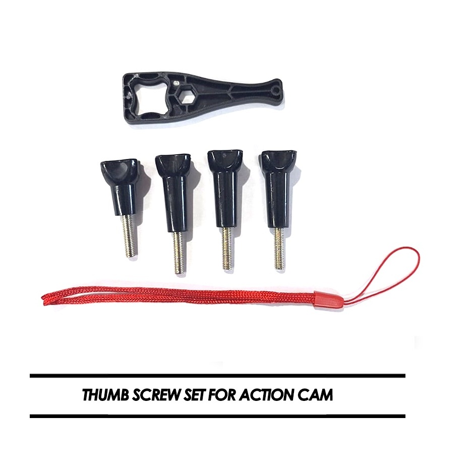 Thumb Screw Camera Action Cam Gopro Screw Locking Ulir Housing