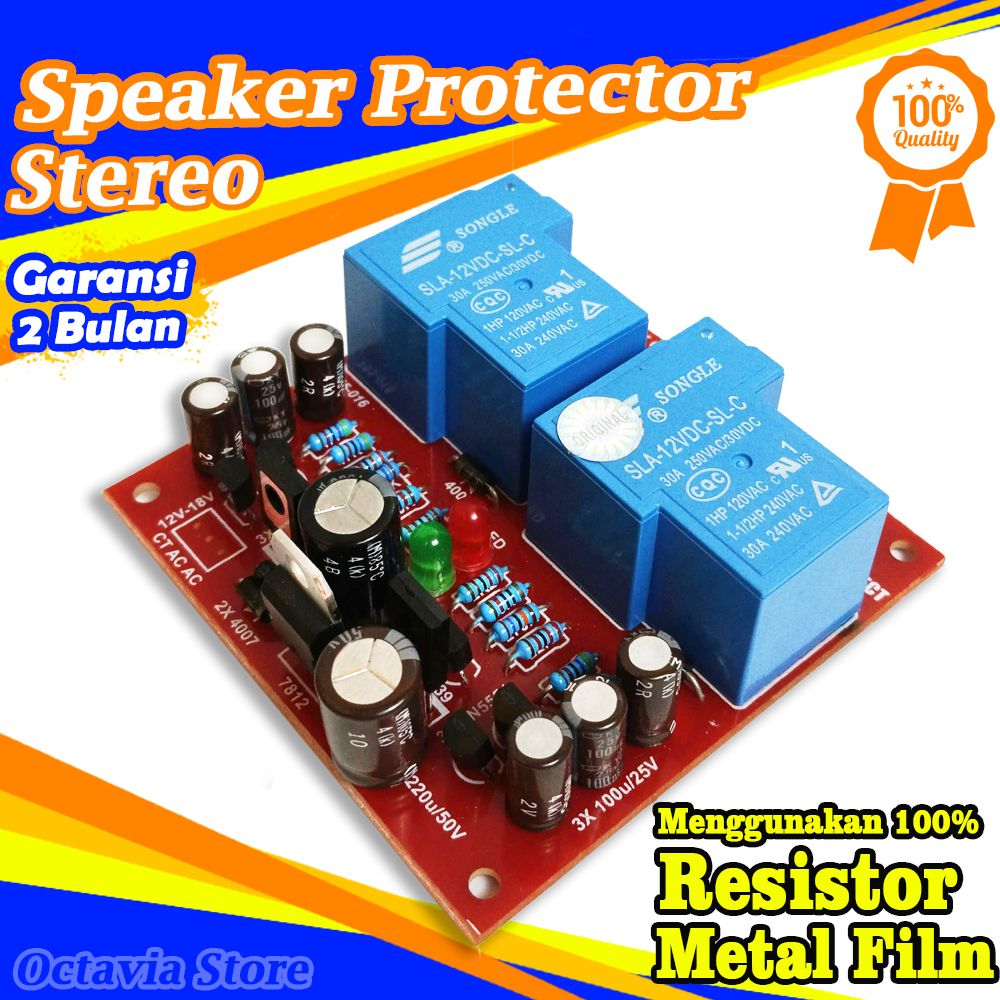 Speaker Protektor Stereo Original Kualitas Premium