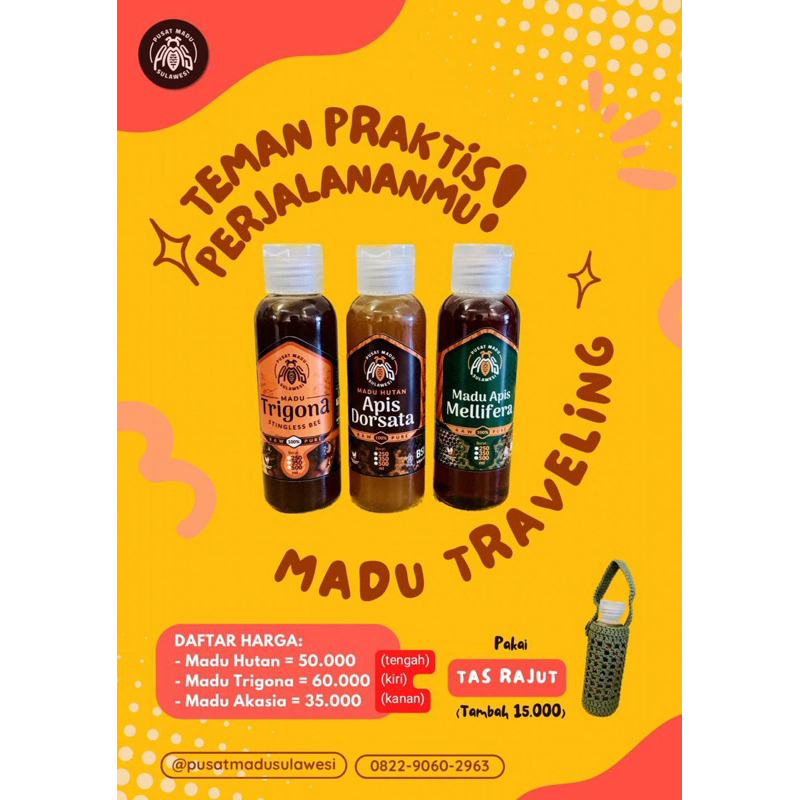 

madu traveling 100ml