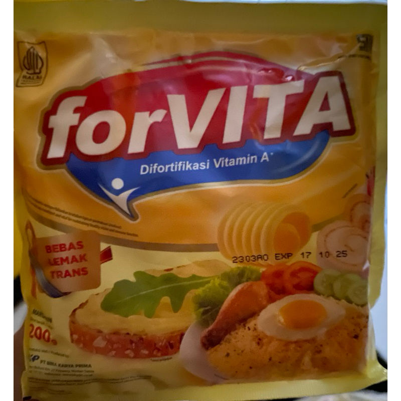 

forvita margarin forvita 200gr