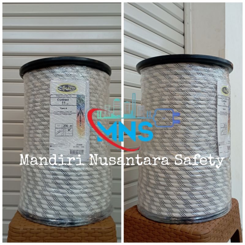 Tali Karmantel Statis 11mm x 200 Meter / Tali Karmantel Statis Beal Murah / Tali Karmantel Beal 11mm