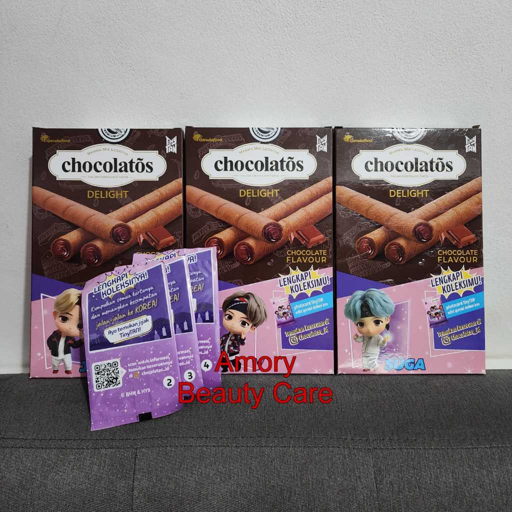 

[Unsealed Box] Chocolatos TinyTAN Edisi Spesial 90g / BISA PILIH PHOTOCARD