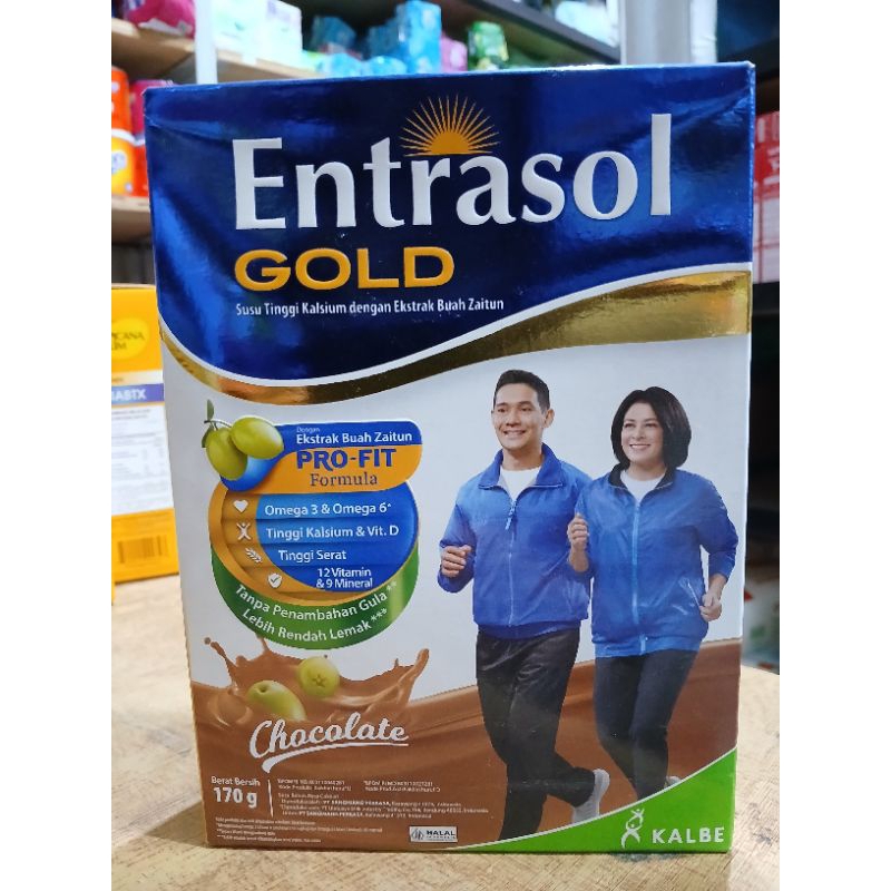 

Entrasol GOLD dengan Ekstrak Buah Zaitun PRO-FIT Formula