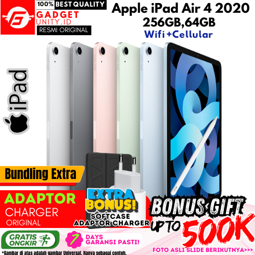 iPad Air 4 Wifi Cellular 256GB 64GB Second Original | iPad Air Gen 4