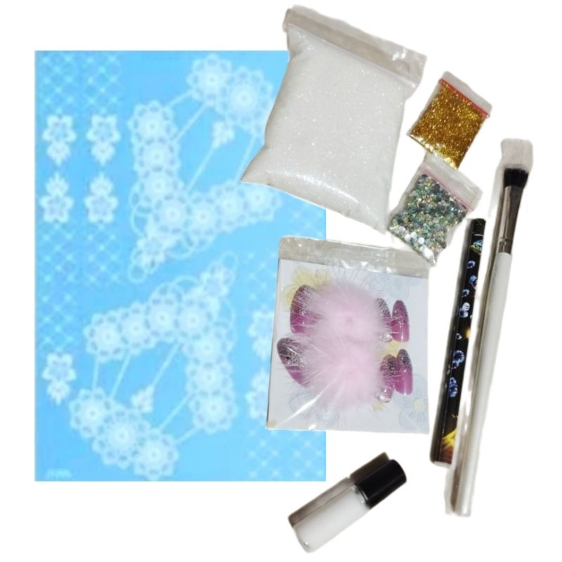 Stiker Henna Part 2 - Paket Henna Instant Pengantin